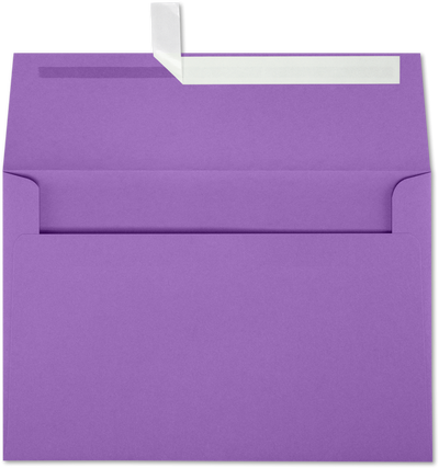Assorted Darks 28lb A8 Invitation Envelopes (5 1/2 x 8 1/8) - 125 Pack