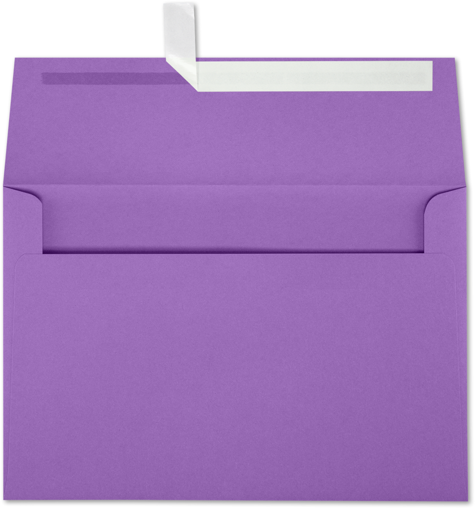 Assorted Darks 28lb A8 Invitation Envelopes (5 1/2 x 8 1/8) - 125 Pack