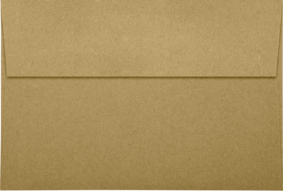 Grocery Bag 28lb A8 Invitation Envelopes (5 1/2 x 8 1/8) with Peel & Seal