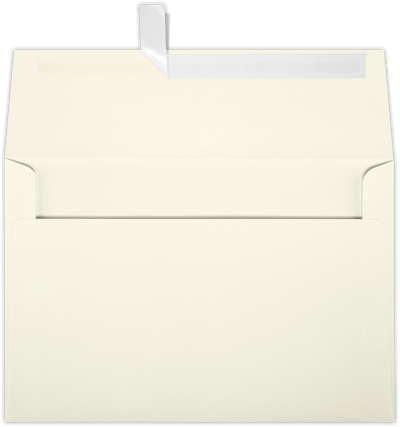 Natural Linen 32lb A8 Invitation Envelopes (5 1/2 x 8 1/8) with Peel & Seal