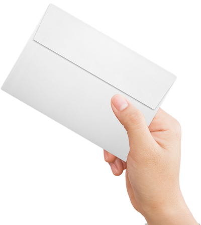 White Linen 32lb A8 Invitation Envelopes (5 1/2 x 8 1/8) with Peel & Seal