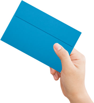 Pool Blue 32lb A9 Invitation Envelopes (5 3/4 x 8 3/4) with Peel & Seal