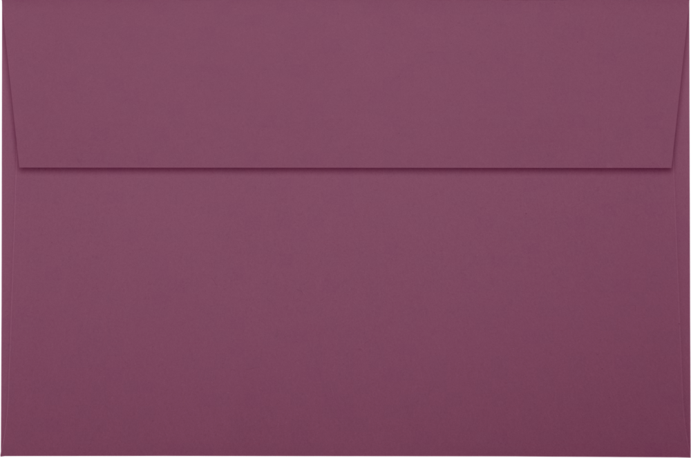 Vintage Plum Purple 32lb A9 Invitation Envelopes (5 3/4 x 8 3/4) with Peel & Seal