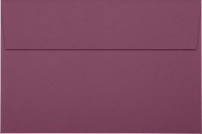 Vintage Plum Purple 32lb A9 Invitation Envelopes (5 3/4 x 8 3/4) with Peel & Seal