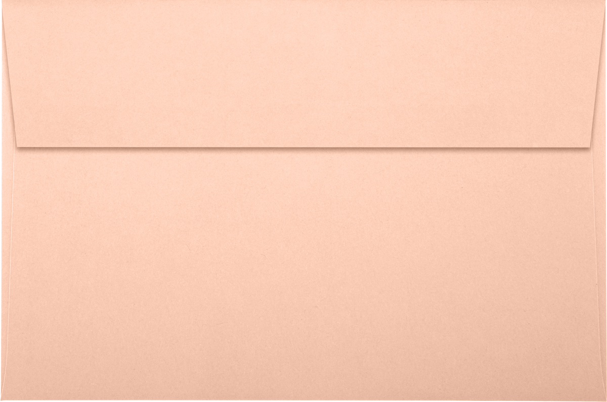 Blush Pink 32lb A9 Invitation Envelopes (5 3/4 x 8 3/4) with Peel & Seal