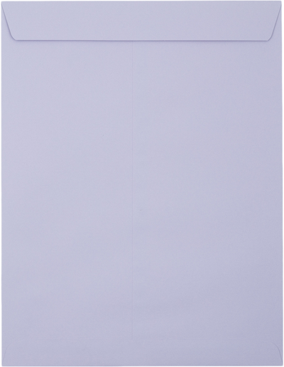 Light Purple Lilac 32lb 10 x 13 Open End Envelopes with Peel & Seal