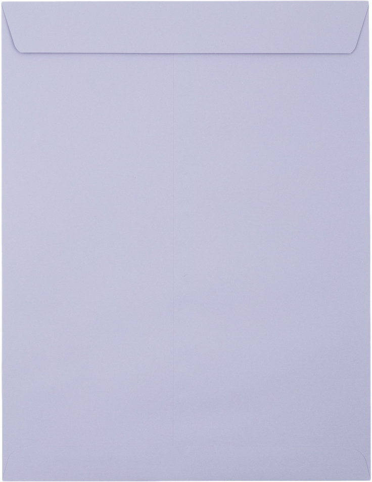 Light Purple Lilac 32lb 10 x 13 Open End Envelopes with Peel & Seal