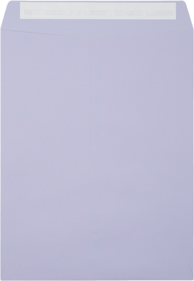 Light Purple Lilac 32lb 10 x 13 Open End Envelopes with Peel & Seal