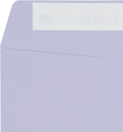 Light Purple Lilac 32lb 10 x 13 Open End Envelopes with Peel & Seal