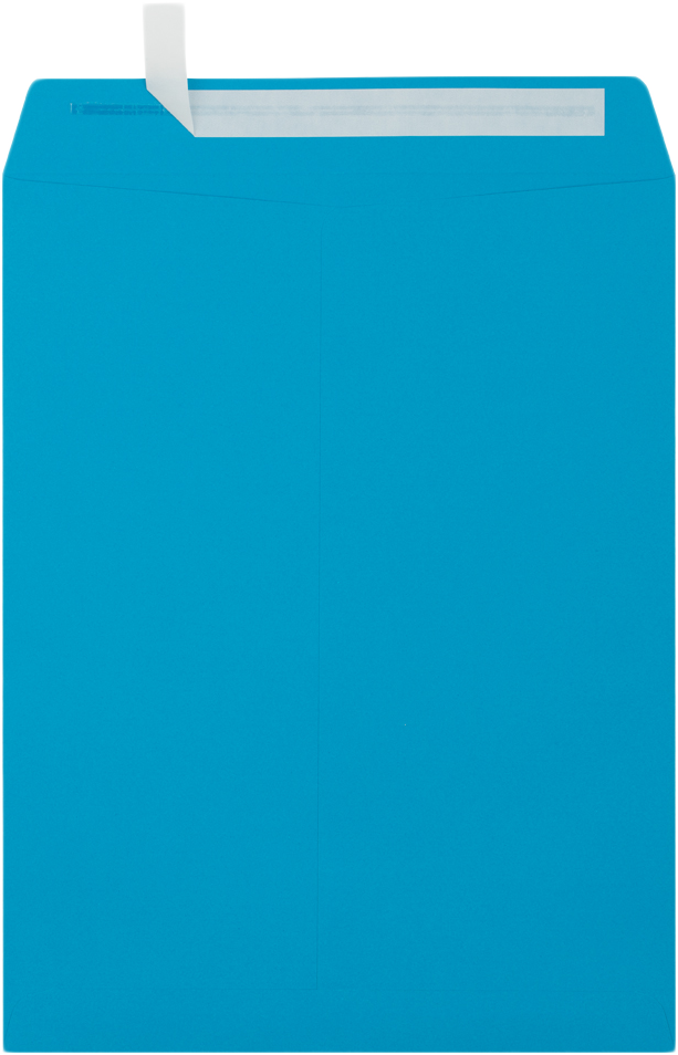 Pool Blue 32lb 10 x 13 Open End Envelopes with Peel & Seal