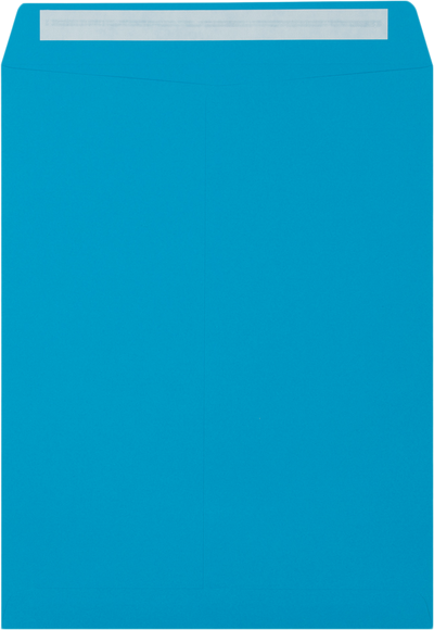 Pool Blue 32lb 10 x 13 Open End Envelopes with Peel & Seal