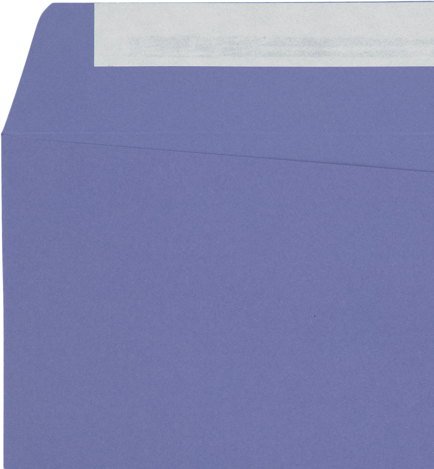 Wisteria Purple 32lb 10 x 13 Open End Envelopes with Peel & Seal