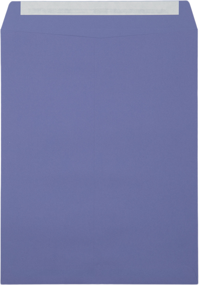 Wisteria Purple 32lb 10 x 13 Open End Envelopes with Peel & Seal