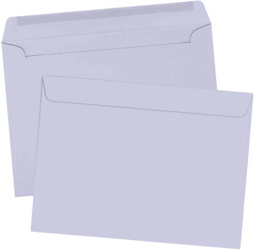 Light Purple Lilac 32lb 9 x 12 Booklet Envelopes