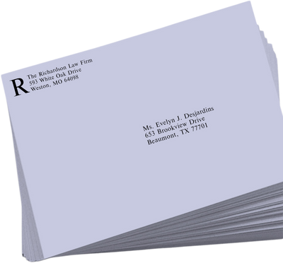 Light Purple Lilac 32lb 9 x 12 Booklet Envelopes