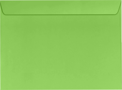Lime Green 32lb 9 x 12 Booklet Envelopes