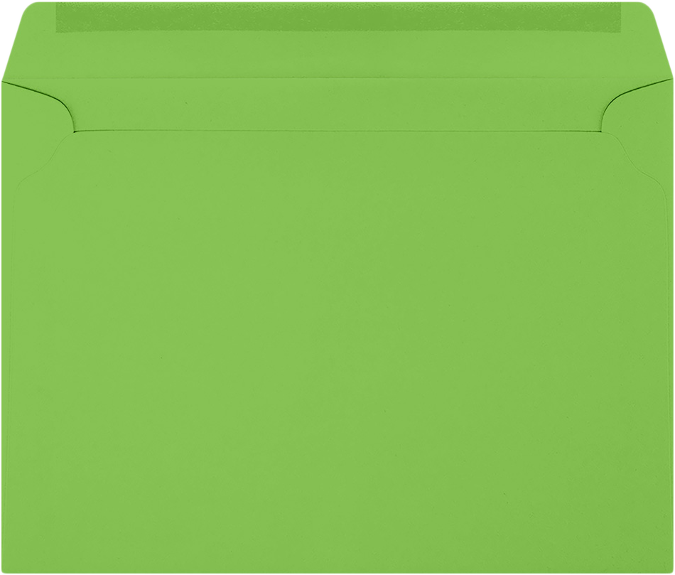 Lime Green 32lb 9 x 12 Booklet Envelopes