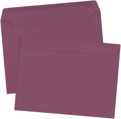 Vintage Plum Purple 32lb 9 x 12 Booklet Envelopes