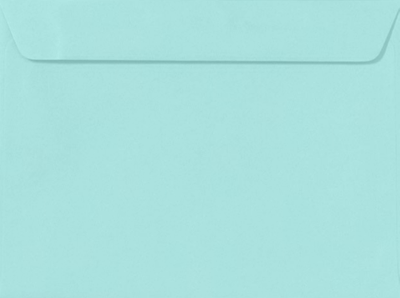Seafoam Aqua Blue 32lb 9 x 12 Booklet Envelopes