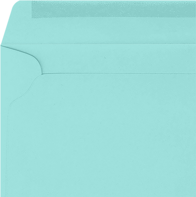 Seafoam Aqua Blue 32lb 9 x 12 Booklet Envelopes