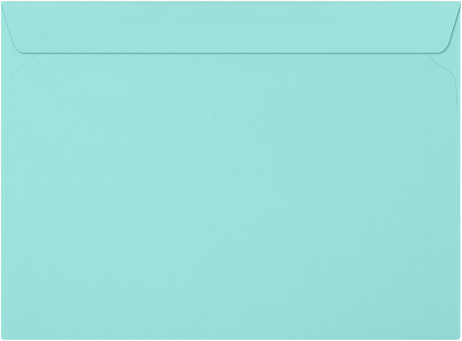 Seafoam Aqua Blue 32lb 9 x 12 Booklet Envelopes