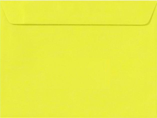 Citrus Yellow 32lb 9 x 12 Booklet Envelopes