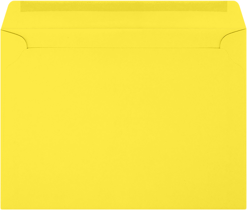 Citrus Yellow 32lb 9 x 12 Booklet Envelopes