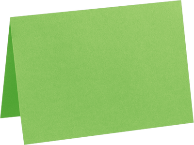 Limelight Green 100lb A7 Foldover Cards (5 1/8 x 7)