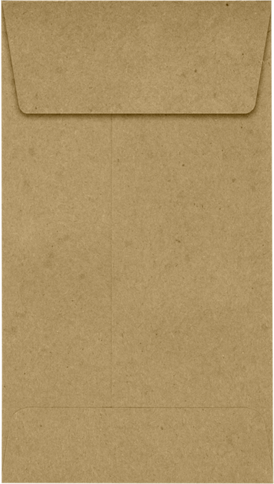 Grocery Bag 28lb #5 1/2 Coin Envelopes (3 1/8 x 5 1/2) with Peel & Seal