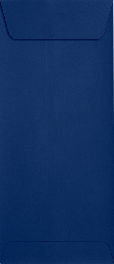 Navy Blue 32lb #10 Policy Envelopes (4 1/8 x 9 1/2) with Peel & Seal