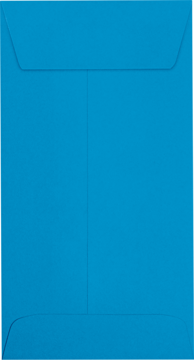 Pool Blue 32lb #7 Coin Envelopes (3 1/2 x 6 1/2) with Peel & Seal