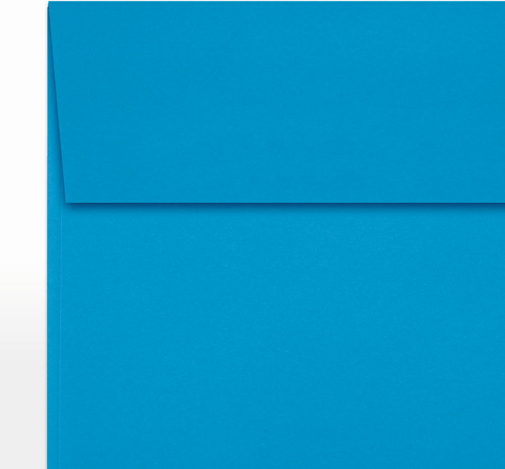 Pool Blue 32lb 5 x 5 Square Envelopes with Peel & Seal