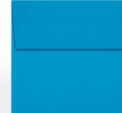 Pool Blue 32lb 5 x 5 Square Envelopes with Peel & Seal