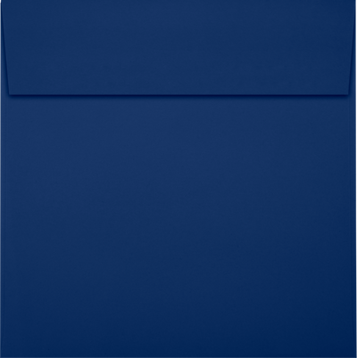 Navy Blue 32lb 5 3/4 x 5 3/4 Square Envelopes with Peel & Seal