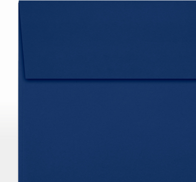 Navy Blue 32lb 5 3/4 x 5 3/4 Square Envelopes with Peel & Seal