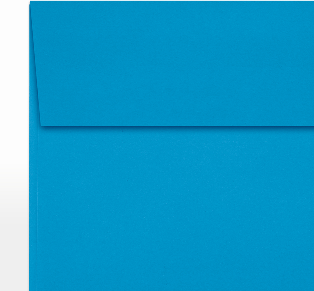 Pool Blue 32lb 6 x 6 Square Envelopes with Peel & Seal