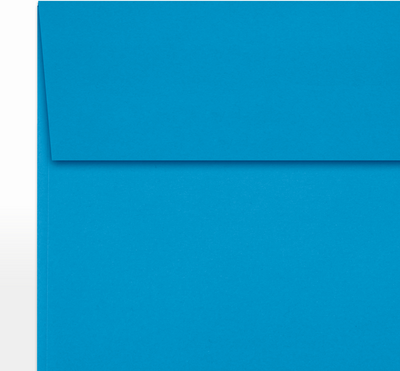 Pool Blue 32lb 6 x 6 Square Envelopes with Peel & Seal