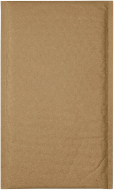 Brown Kraft 80lb 6 x 10 Bubble Mailer with Peel & Seal
