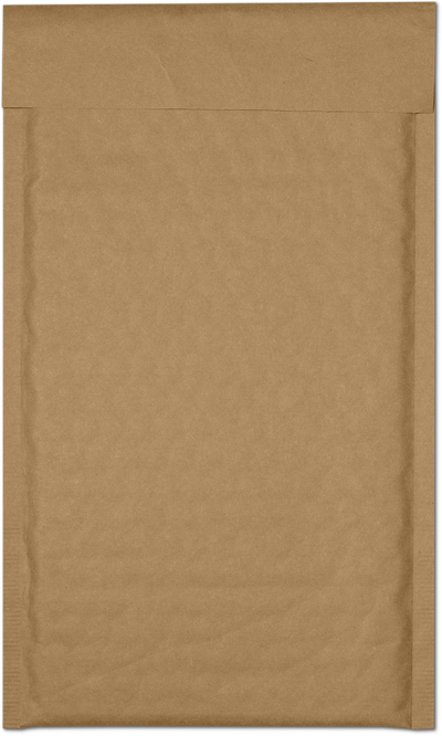 Brown Kraft 80lb 6 x 10 Bubble Mailer with Peel & Seal