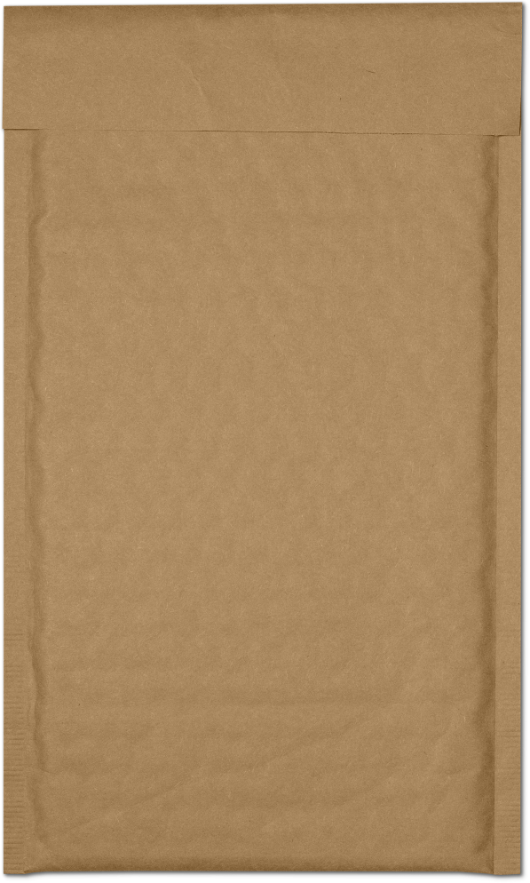 Brown Kraft 80lb 6 x 10 Bubble Mailer with Peel & Seal