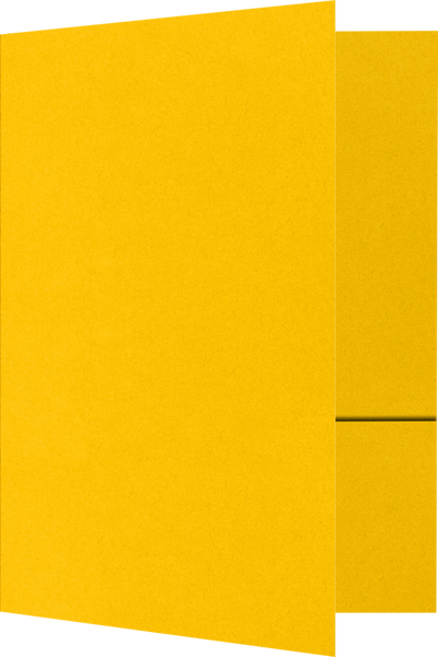 Sunflower Yellow 9 x 12 Matte Folders