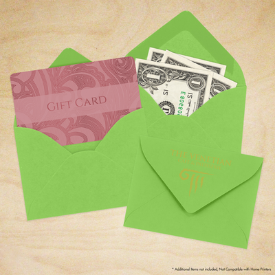 Lime Green 32lb #17 Mini Envelopes (2 11/16 x 3 11/16)