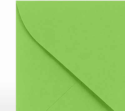 Lime Green 32lb #17 Mini Envelopes (2 11/16 x 3 11/16)