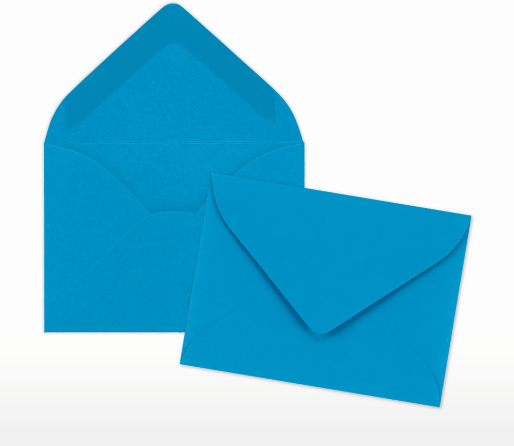 Pool Blue 32lb #17 Mini Envelopes (2 11/16 x 3 11/16)