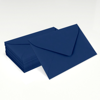 Navy Blue 32lb #17 Mini Envelopes (2 11/16 x 3 11/16)