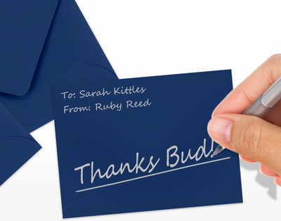 Navy Blue 32lb #17 Mini Envelopes (2 11/16 x 3 11/16)