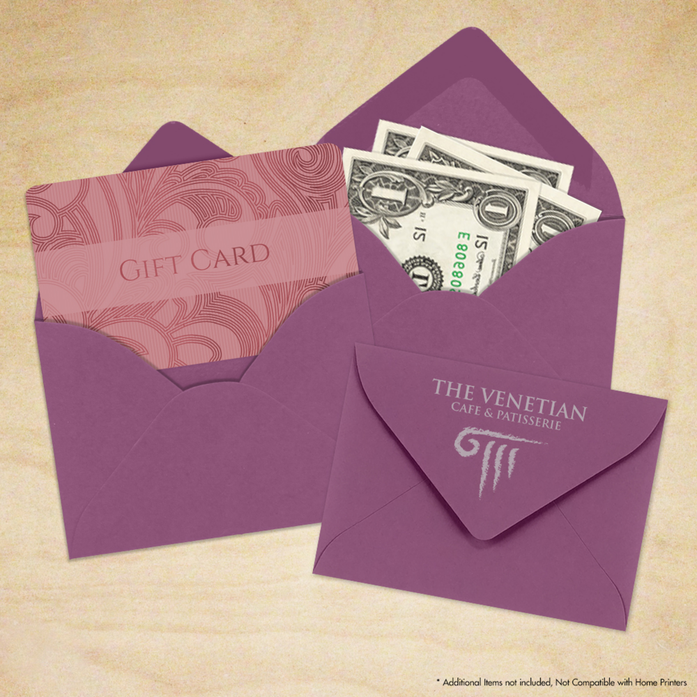 Vintage Plum Purple 32lb #17 Mini Envelopes (2 11/16 x 3 11/16)