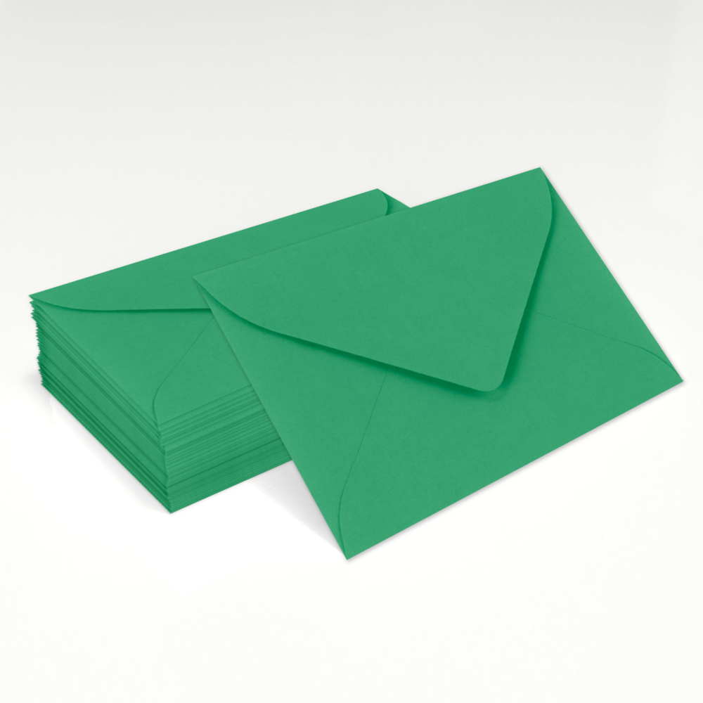 Holiday Green 32lb #17 Mini Envelopes (2 11/16 x 3 11/16)