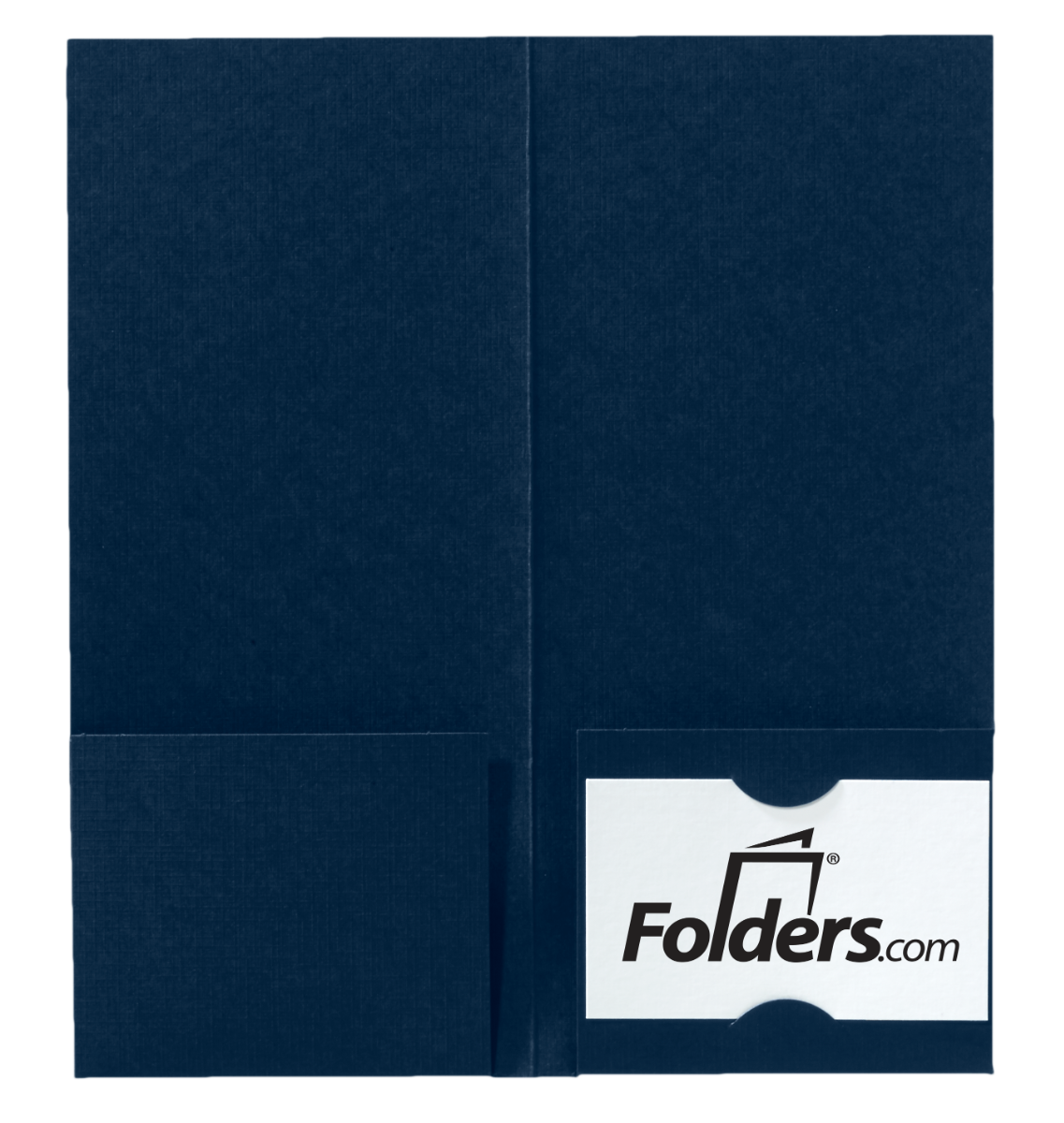 Dark Blue Linen 4 x 9 Mini Folders