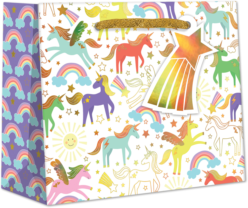 Unicorn Medium Gift Bags (10 x 8 x 4)
